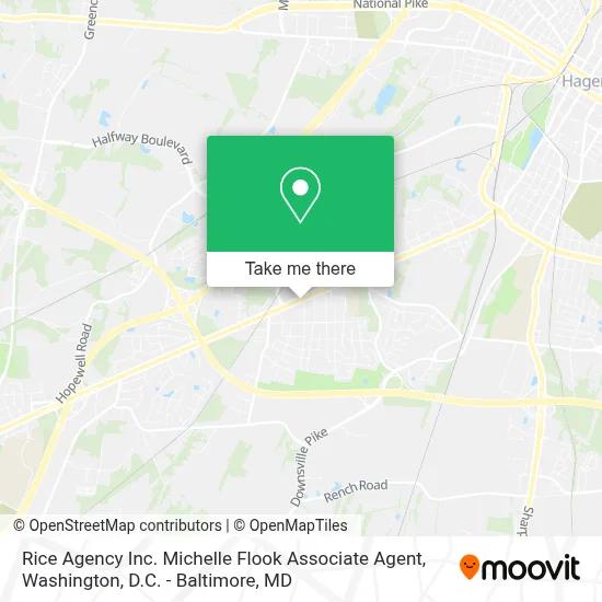 Rice Agency Inc. Michelle Flook Associate Agent map