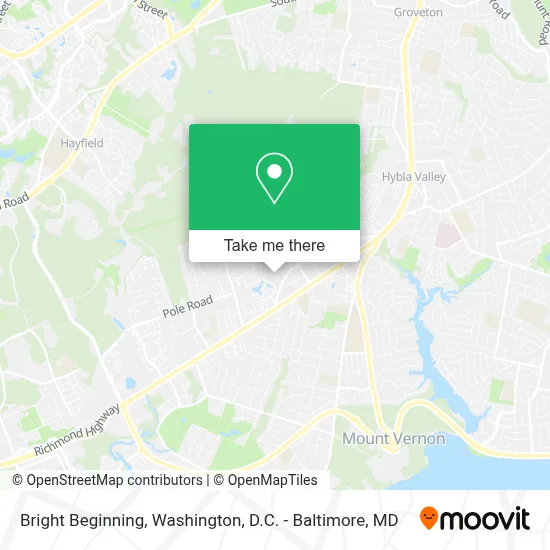 Bright Beginning map