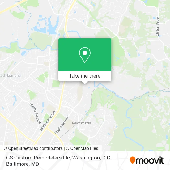 GS Custom Remodelers Llc map