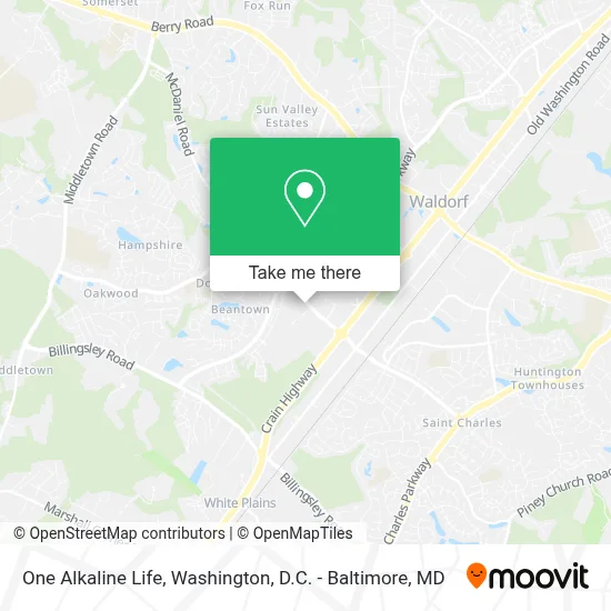 One Alkaline Life map