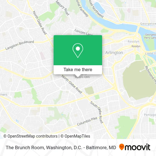 The Brunch Room map