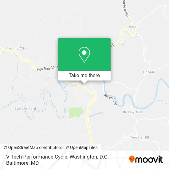 V Tech Performance Cycle map