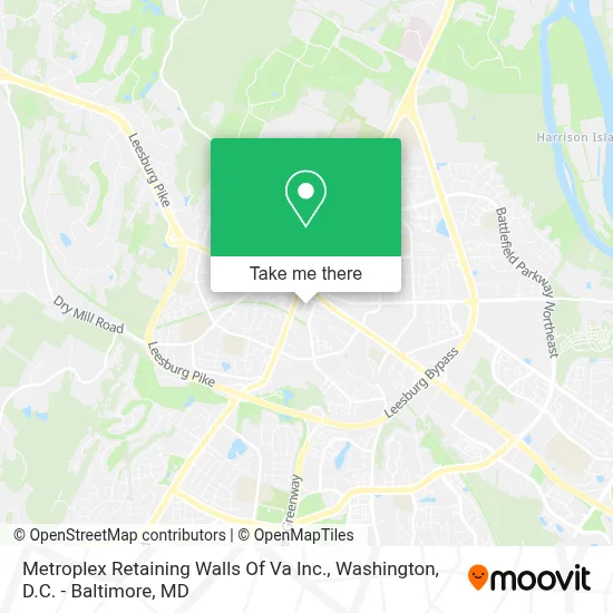 Metroplex Retaining Walls Of Va Inc. map