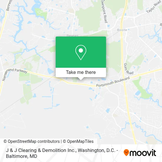 J & J Clearing & Demolition Inc. map