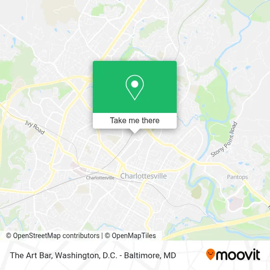 The Art Bar map