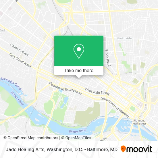 Jade Healing Arts map