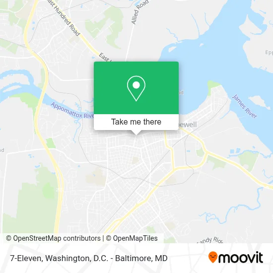7-Eleven map