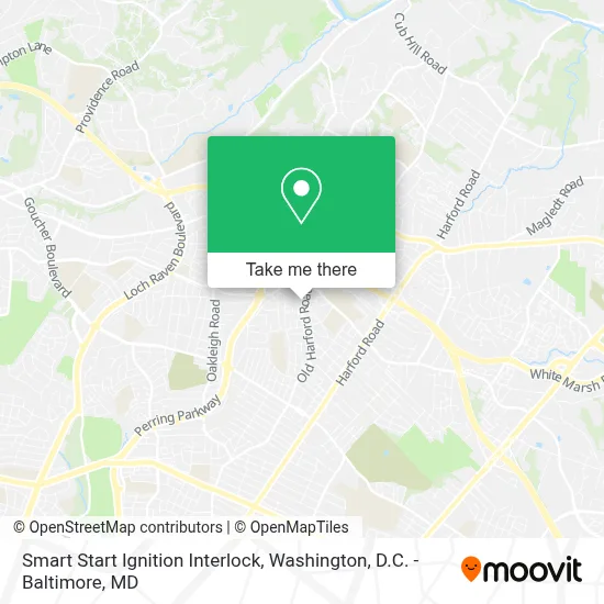 Smart Start Ignition Interlock map