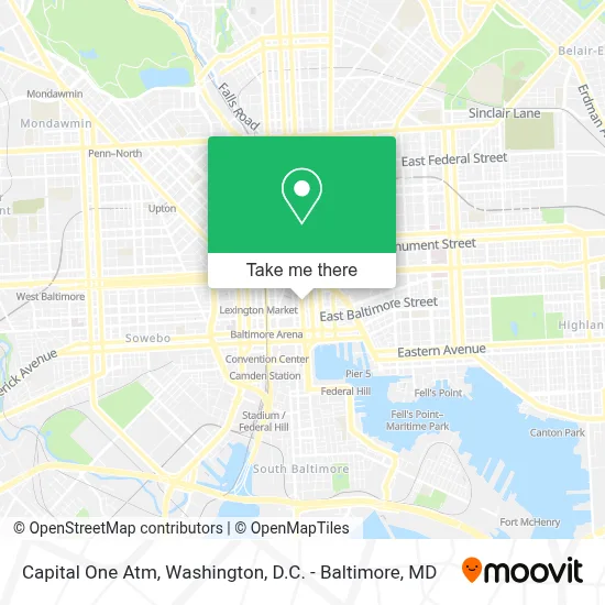 Capital One Atm map