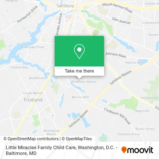 Little Miracles Family Child Care map
