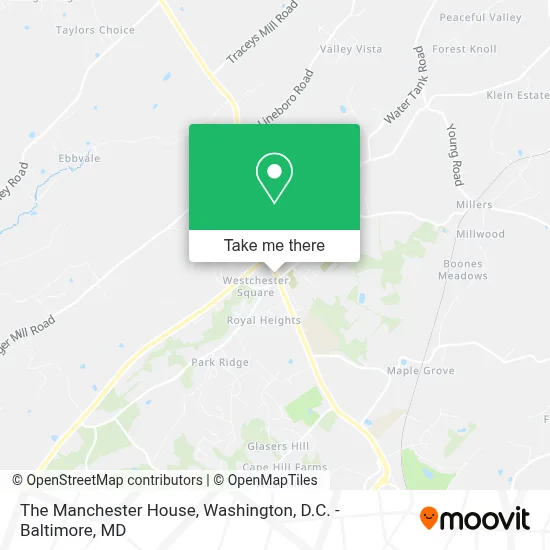 The Manchester House map