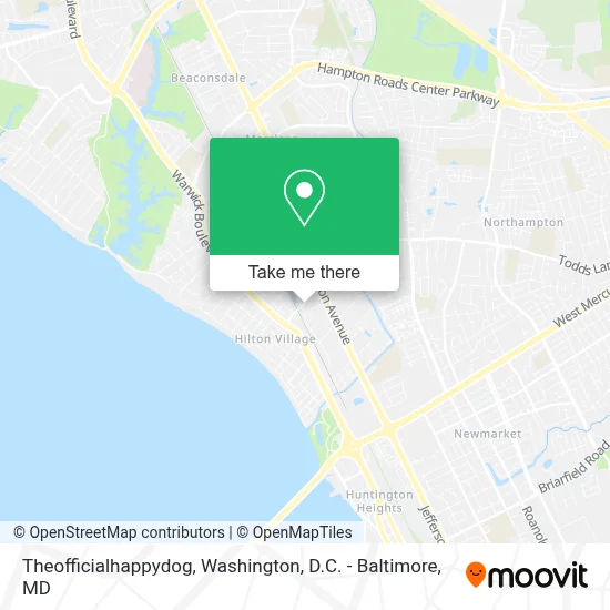 Theofficialhappydog map