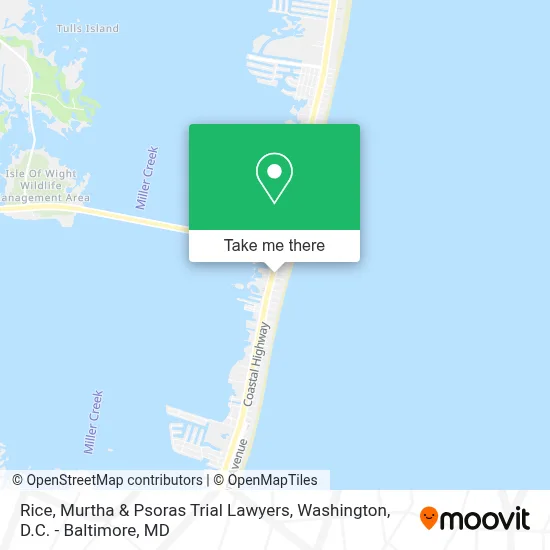Rice, Murtha & Psoras Trial Lawyers map