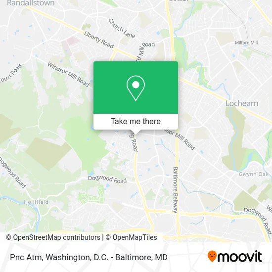 Pnc Atm map