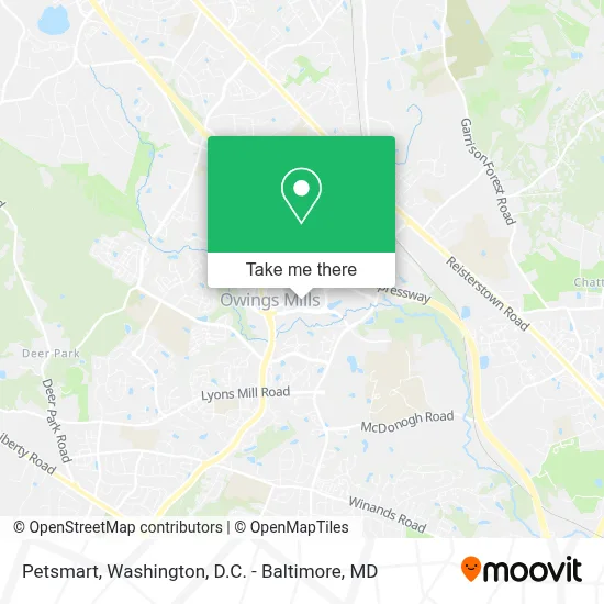 Petsmart map