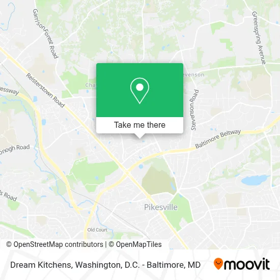 Dream Kitchens map