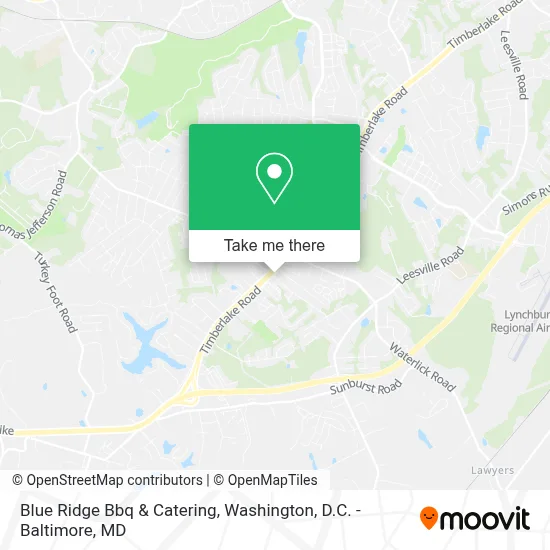 Blue Ridge Bbq & Catering map