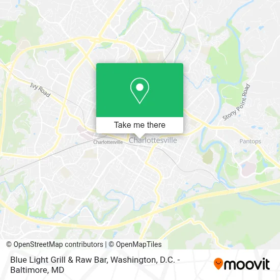 Blue Light Grill & Raw Bar map