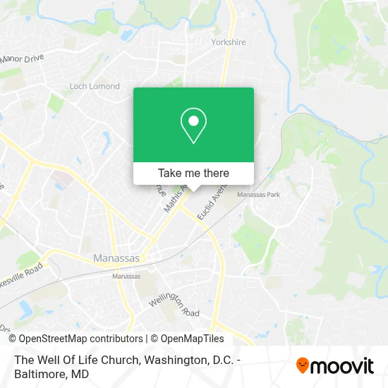 The Well Of Life Church map