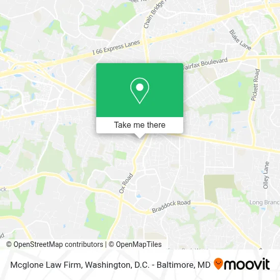Mcglone Law Firm map