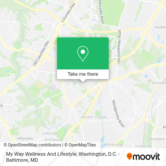 My Way Wellness And Lifestyle map