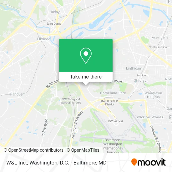 W&L Inc. map