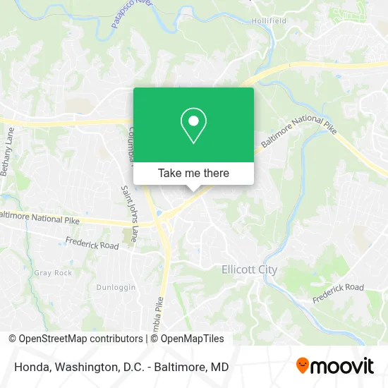 Honda map