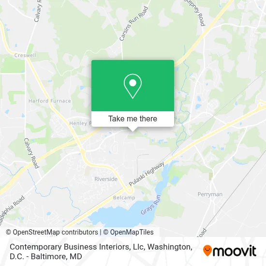 Contemporary Business Interiors, Llc map