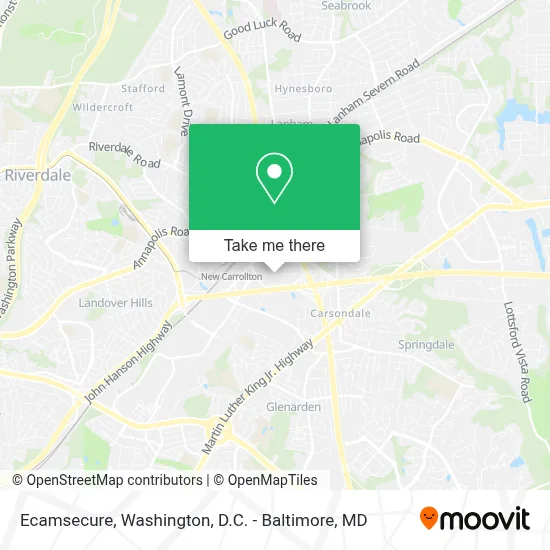 Ecamsecure map