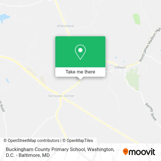 Buckingham County Primary School map