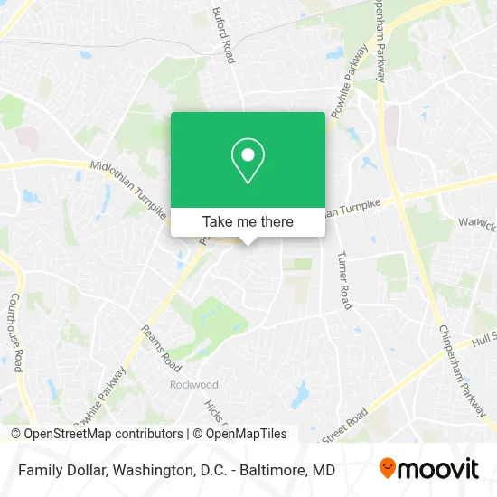 Family Dollar map