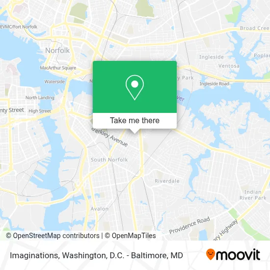 Imaginations map