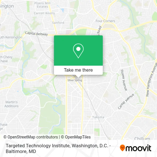Targeted Technology Institute map