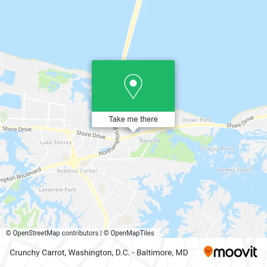 Crunchy Carrot map