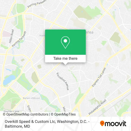 Overkill Speed & Custom Llc map