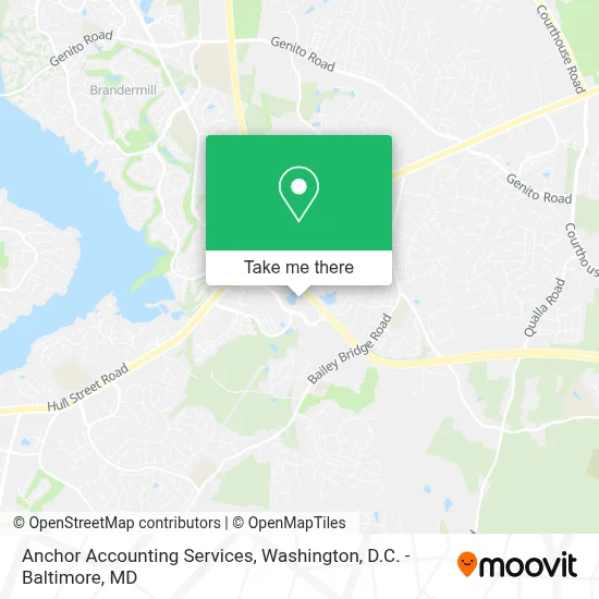 Anchor Accounting Services map