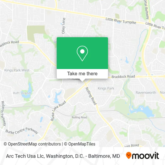 Arc Tech Usa Llc map