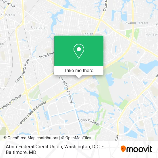 Abnb Federal Credit Union map