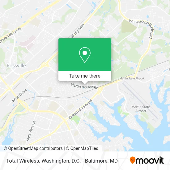 Total Wireless map