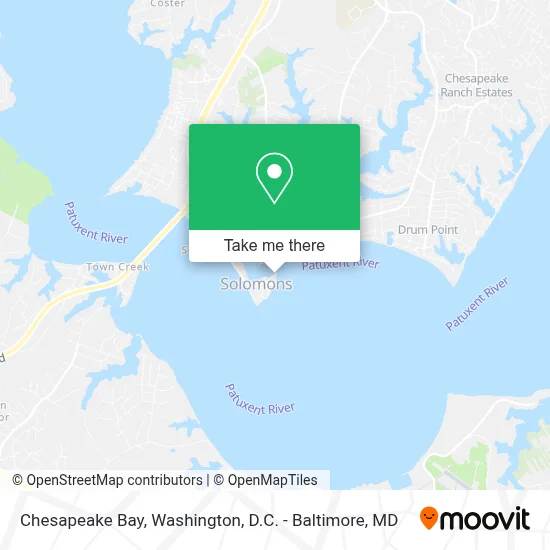 Chesapeake Bay map