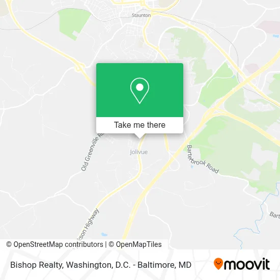 Bishop Realty map