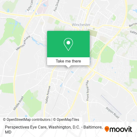 Perspectives Eye Care map