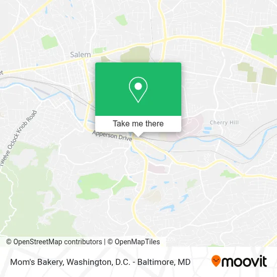 Mom's Bakery map