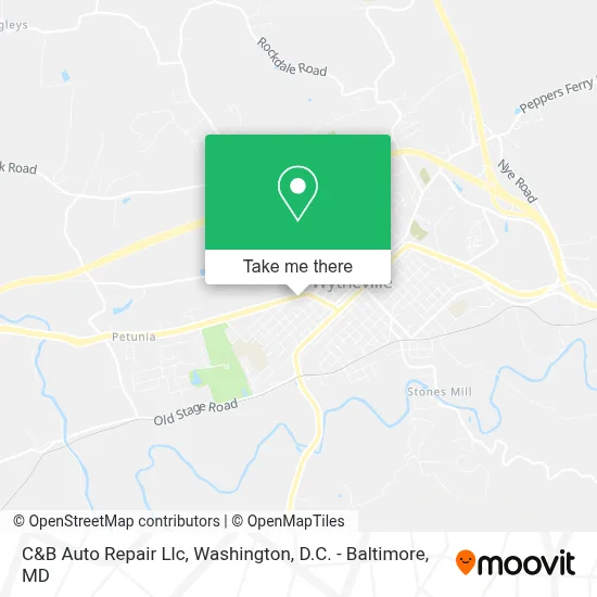 C&B Auto Repair Llc map