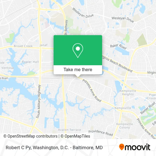 Robert C Py map