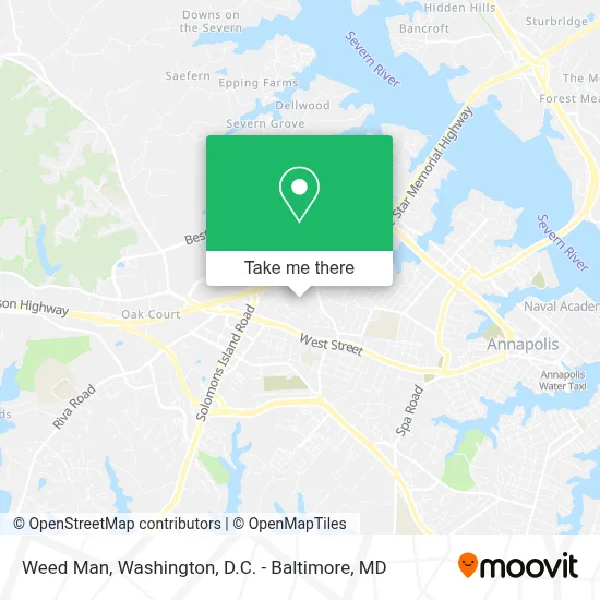Weed Man map