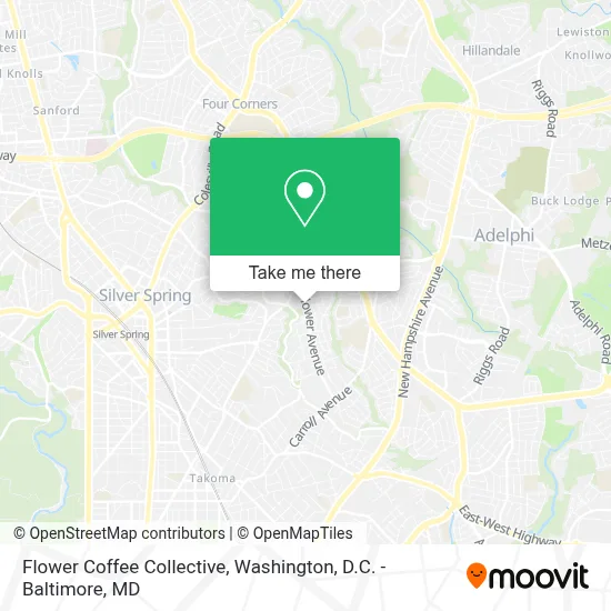 Flower Coffee Collective map