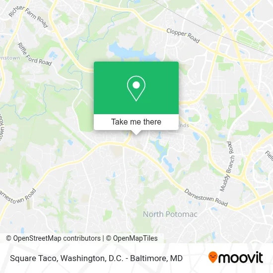 Square Taco map