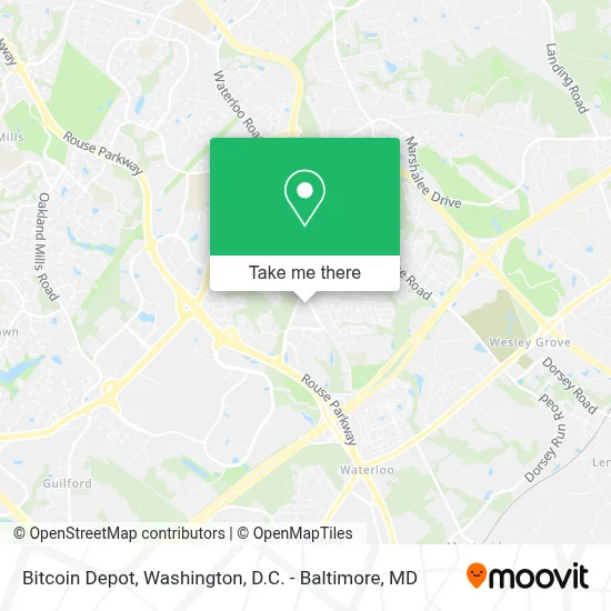 Bitcoin Depot map