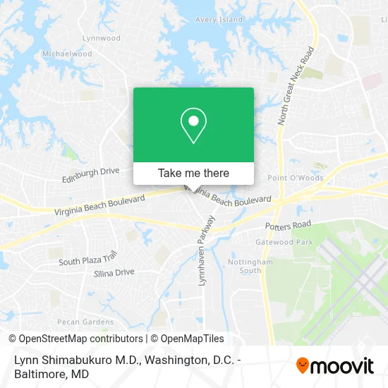 Lynn Shimabukuro M.D. map